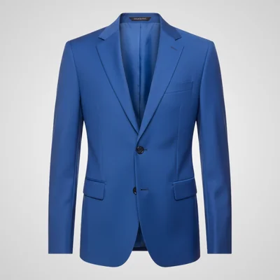 Blazer azul eléctrico para hombre